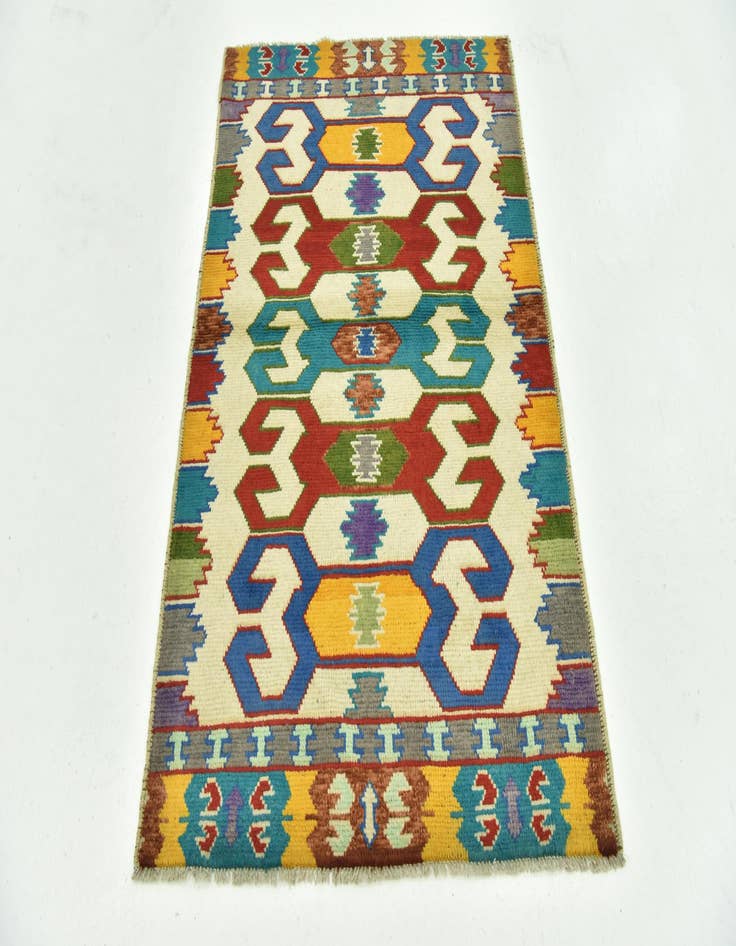 Detail image of  3' 5 x 5' 2  Hand Knotted Balouch Rug