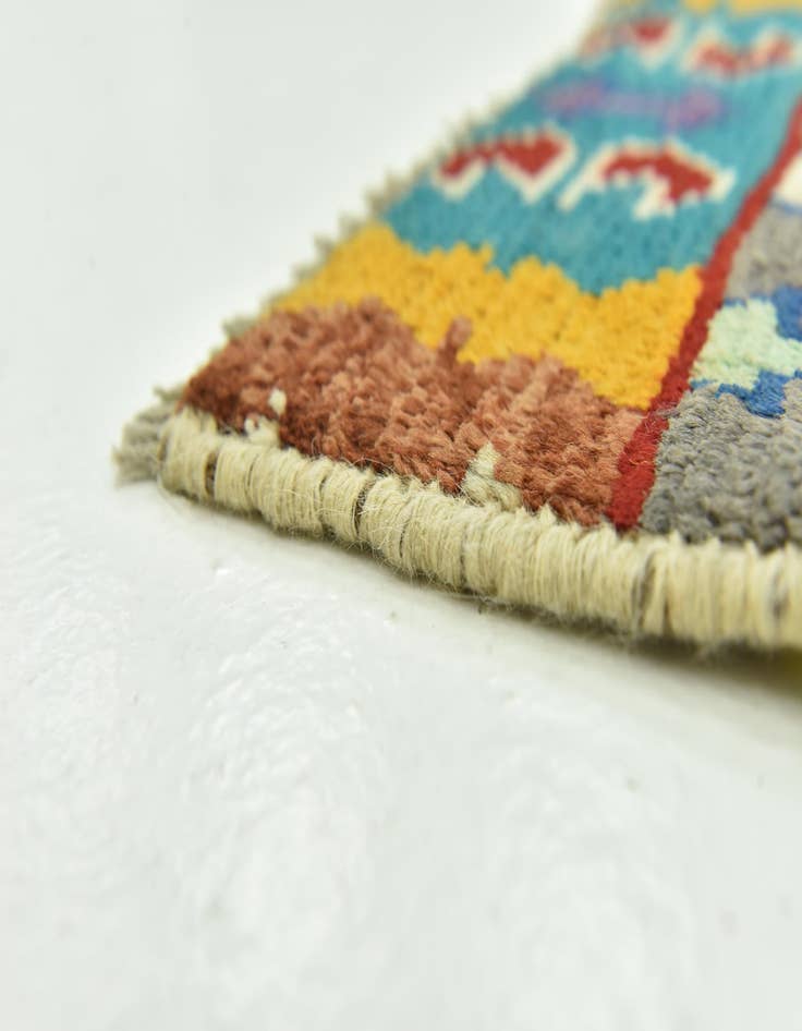 Detail image of  3' 5 x 5' 2  Hand Knotted Balouch Rug