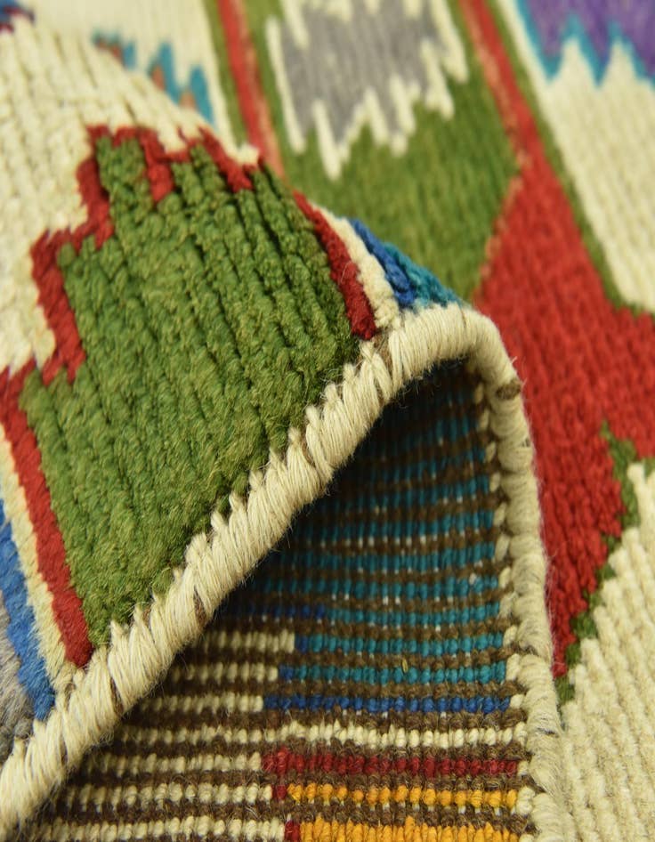 Detail image of  3' 5 x 5' 2  Hand Knotted Balouch Rug