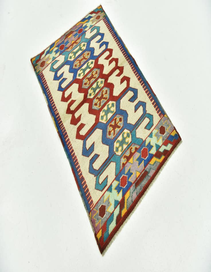 Detail image of  3' 2 x 4' 8  Hand Knotted Balouch Rug