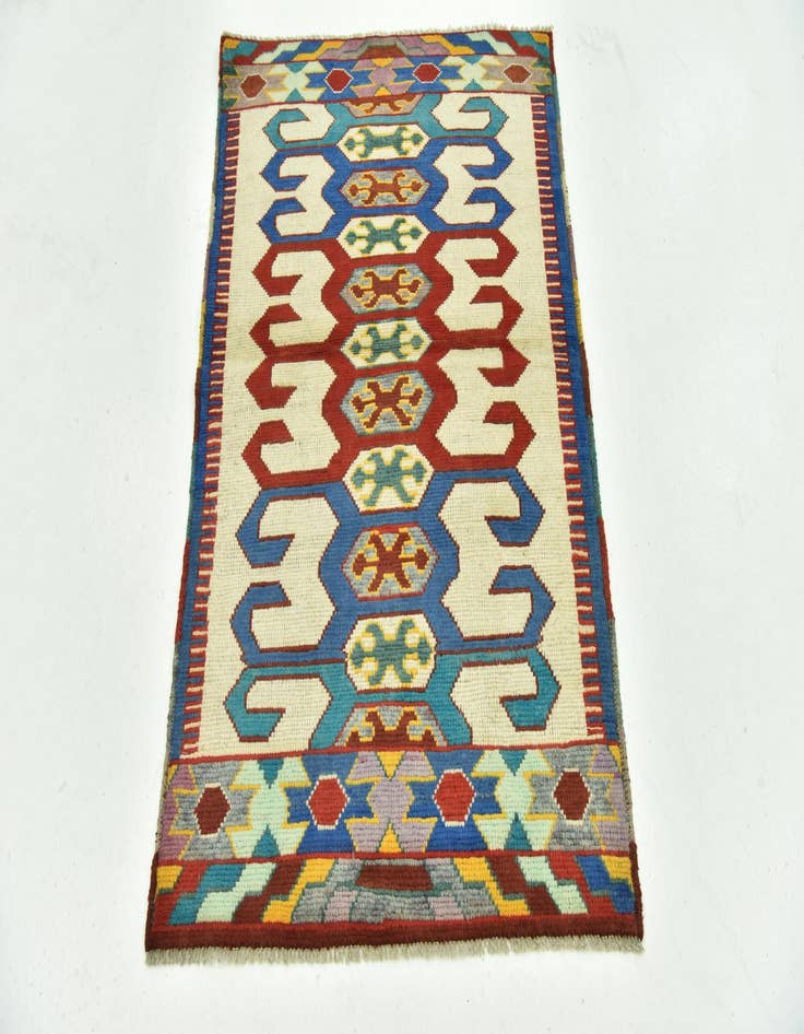 Detail image of  3' 2 x 4' 8  Hand Knotted Balouch Rug