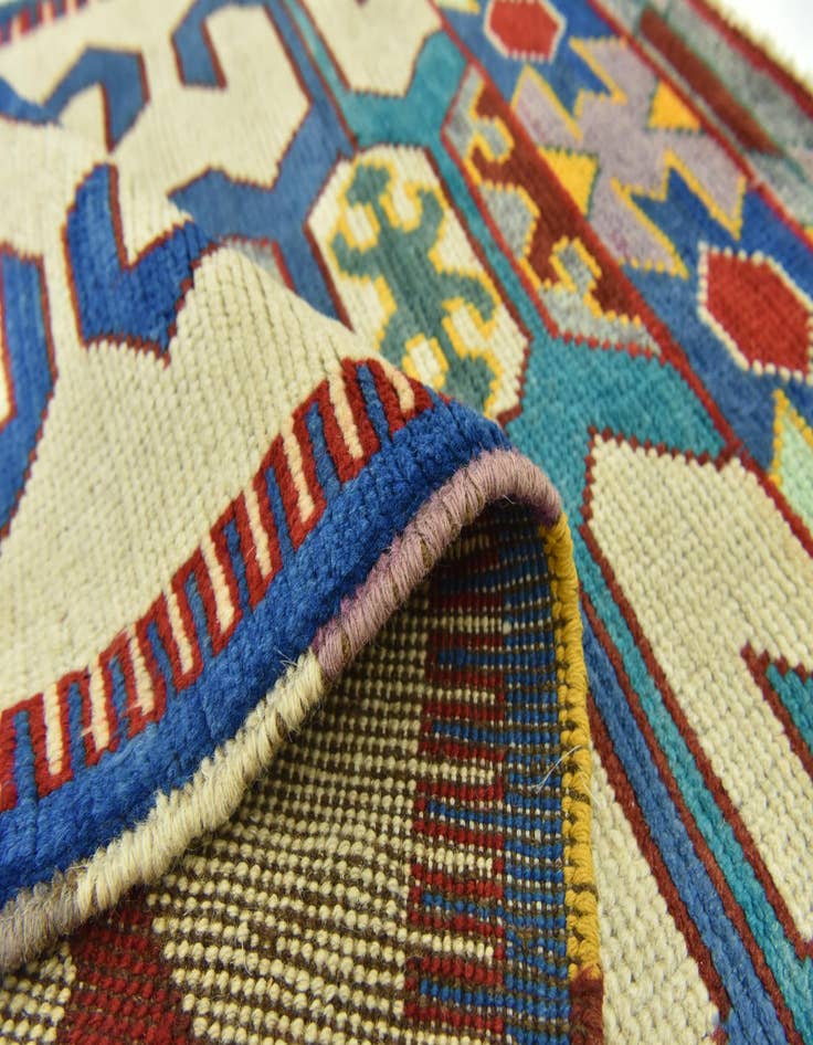 Detail image of  3' 2 x 4' 8  Hand Knotted Balouch Rug