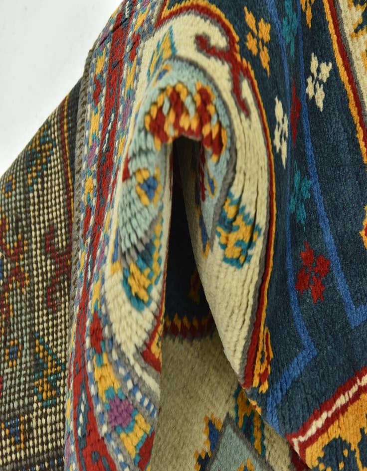 Detail image of  3' 5 x 4' 9  Hand Knotted Balouch Rug