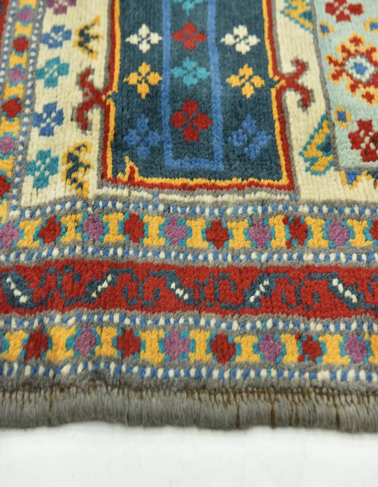 Detail image of  3' 5 x 4' 9  Hand Knotted Balouch Rug