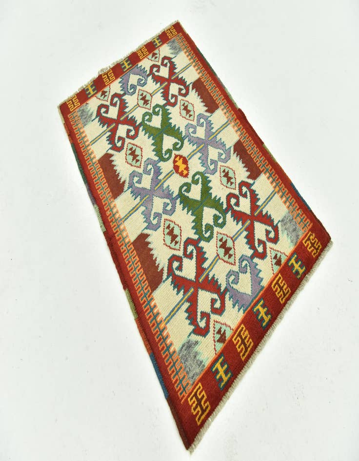 Detail image of  2' 8 x 3' 11  Hand Knotted Balouch Rug