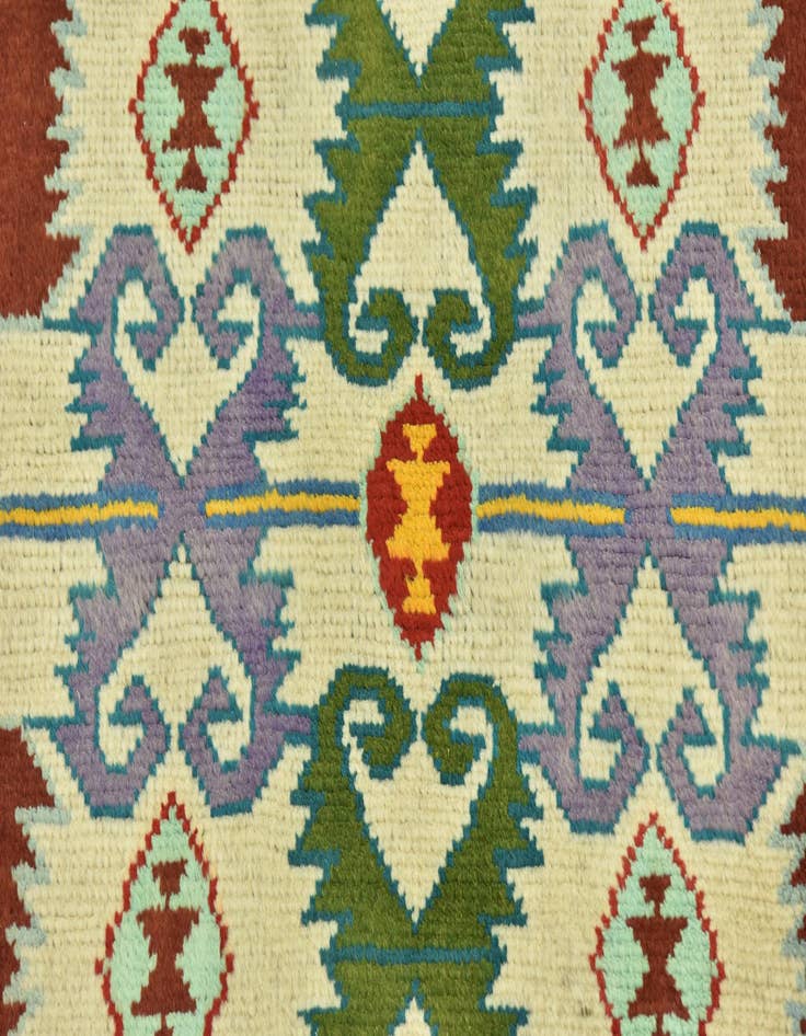 Detail image of  2' 8 x 3' 11  Hand Knotted Balouch Rug