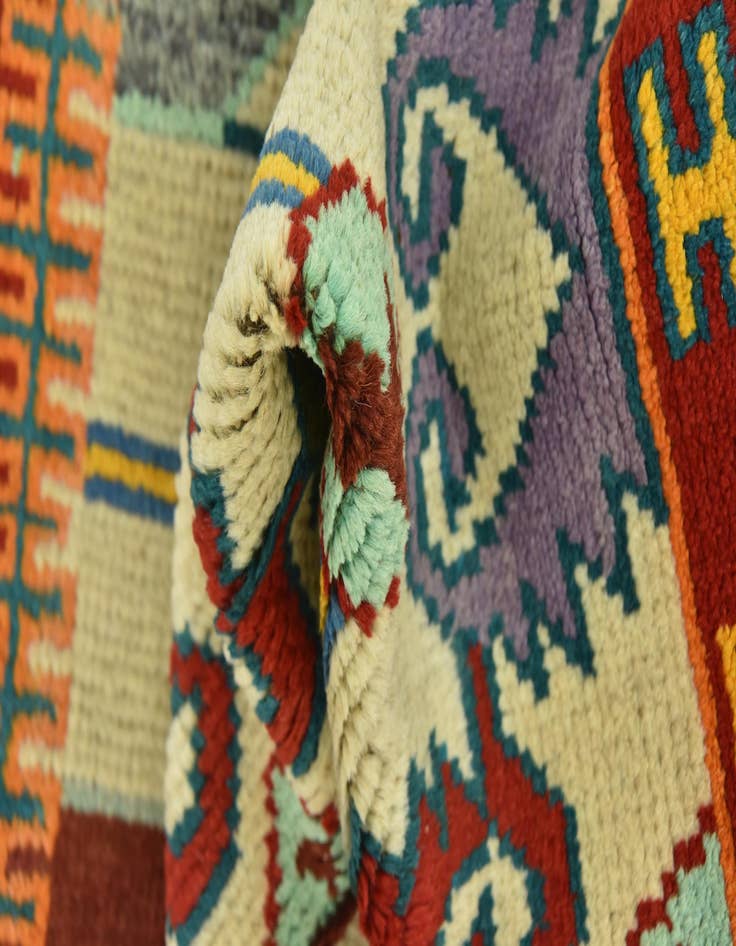 Detail image of  2' 8 x 3' 11  Hand Knotted Balouch Rug