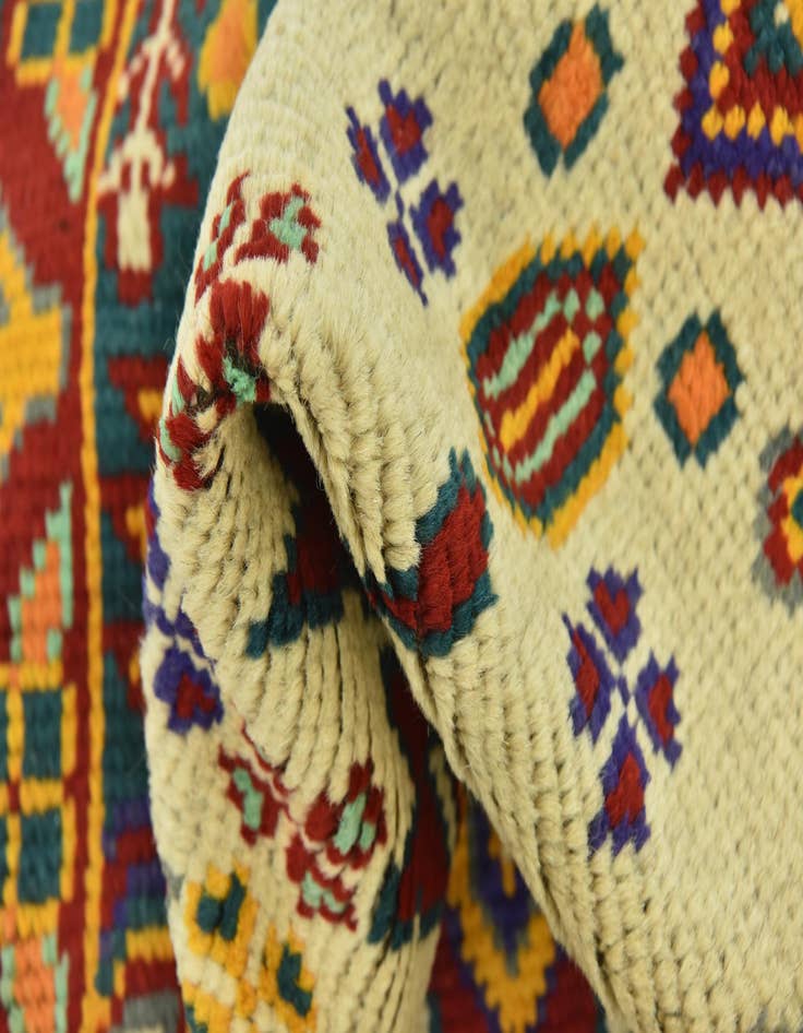 Detail image of  2' 8 x 4' 2  Hand Knotted Balouch Rug