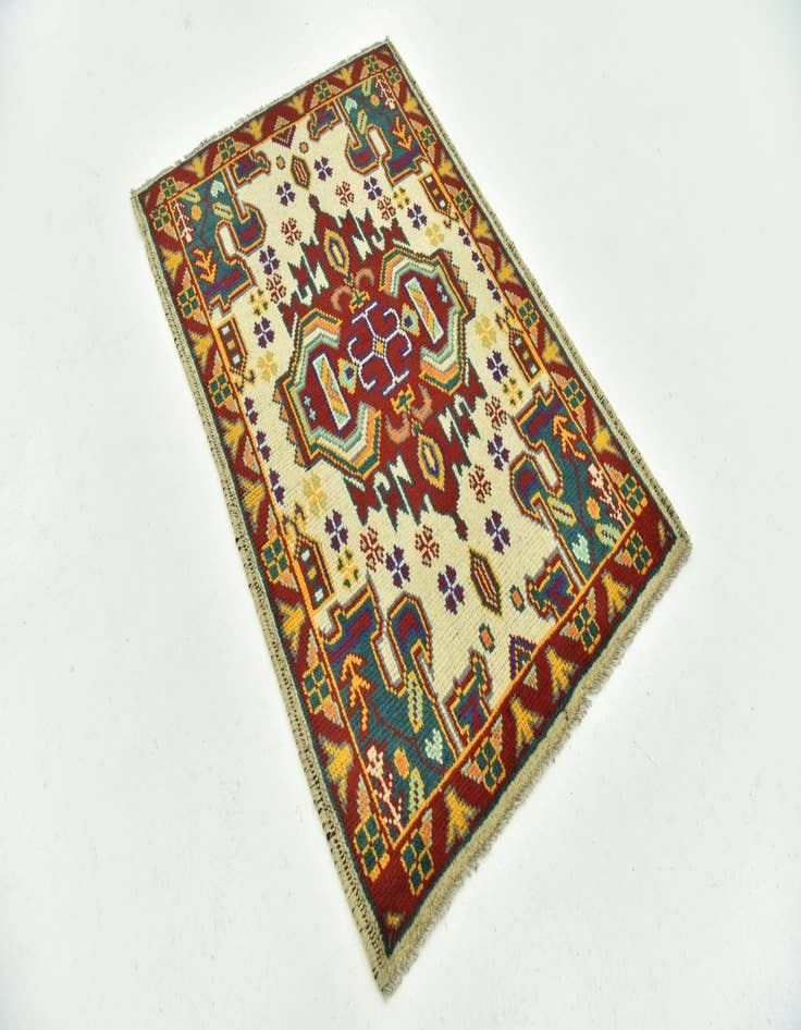 Detail image of  2' 8 x 4' 2  Hand Knotted Balouch Rug