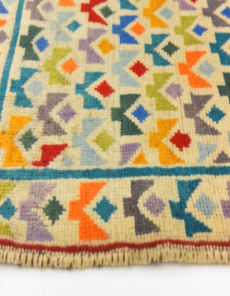 Detail image of  2' 10 x 4' 3  Hand Knotted Balouch Rug