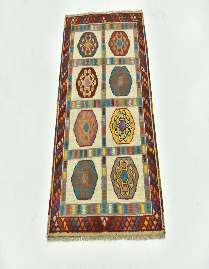 Detail image of  2' 8 x 4'  Hand Knotted Balouch Rug