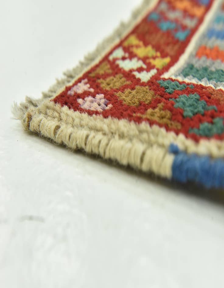 Detail image of  2' 8 x 4'  Hand Knotted Balouch Rug