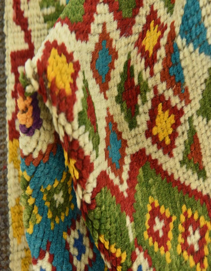 Detail image of  2' 6 x 3' 10  Hand Knotted Balouch Rug