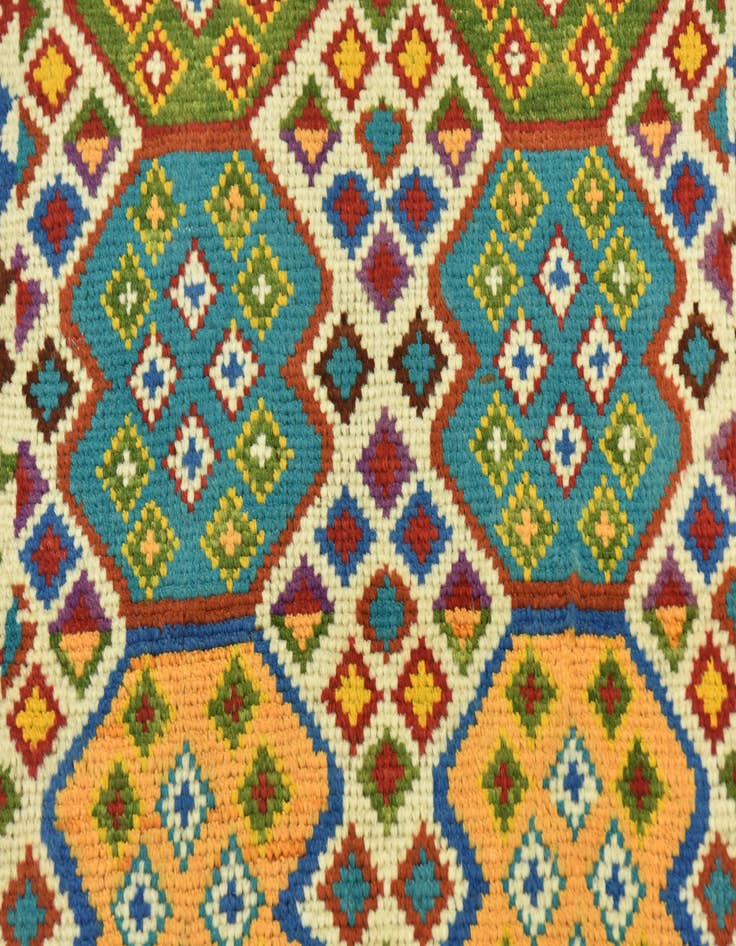Detail image of  2' 6 x 3' 10  Hand Knotted Balouch Rug