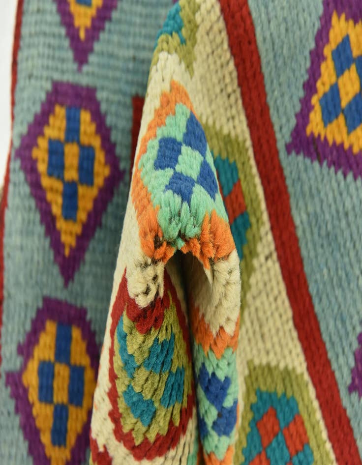 Detail image of  2' 9 x 4'  Hand Knotted Balouch Rug