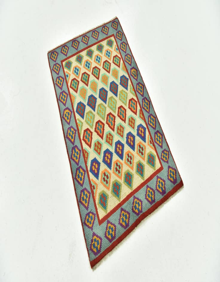 Detail image of  2' 9 x 4'  Hand Knotted Balouch Rug