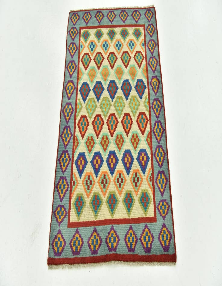 Detail image of  2' 9 x 4'  Hand Knotted Balouch Rug