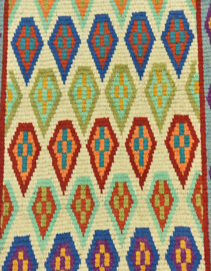 Detail image of  2' 9 x 4'  Hand Knotted Balouch Rug