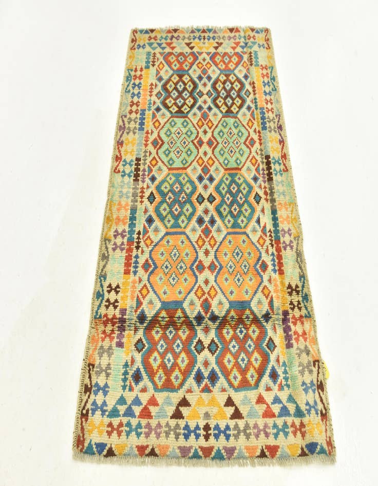 Detail image of  3' 3 x 5'  Hand Knotted Balouch Rug