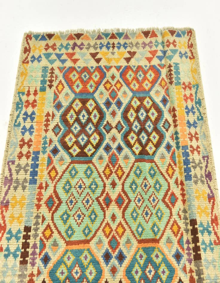 Detail image of  3' 3 x 5'  Hand Knotted Balouch Rug