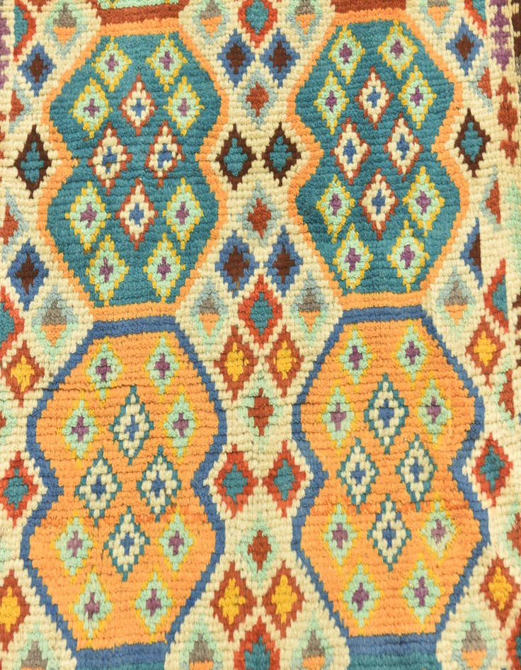 Detail image of  3' 3 x 5'  Hand Knotted Balouch Rug