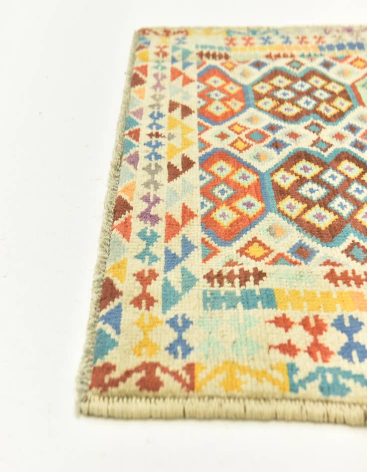 Detail image of  3' 3 x 5'  Hand Knotted Balouch Rug