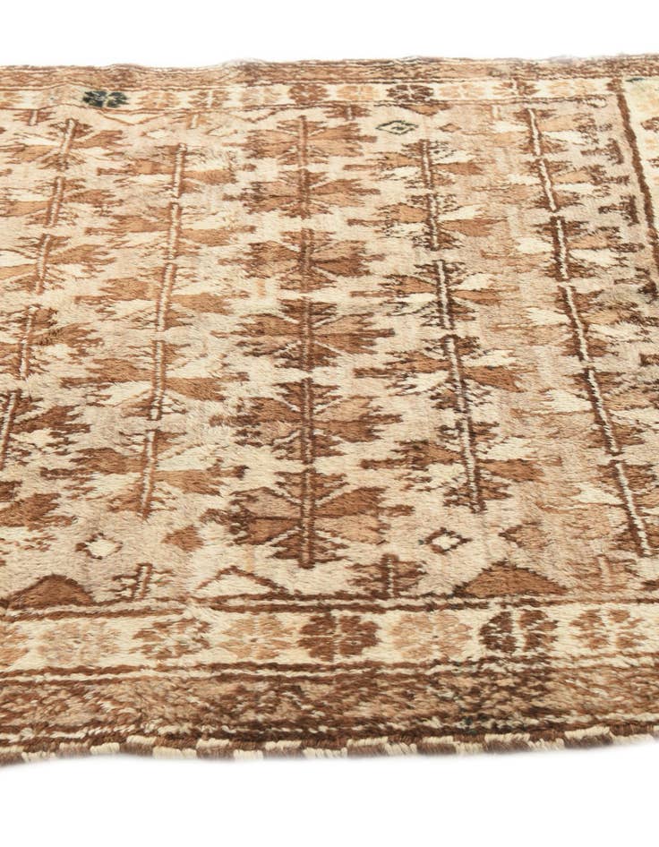 Detail image of  4' 4 x 5' 7  Hand Knotted Balouch Wool Rug