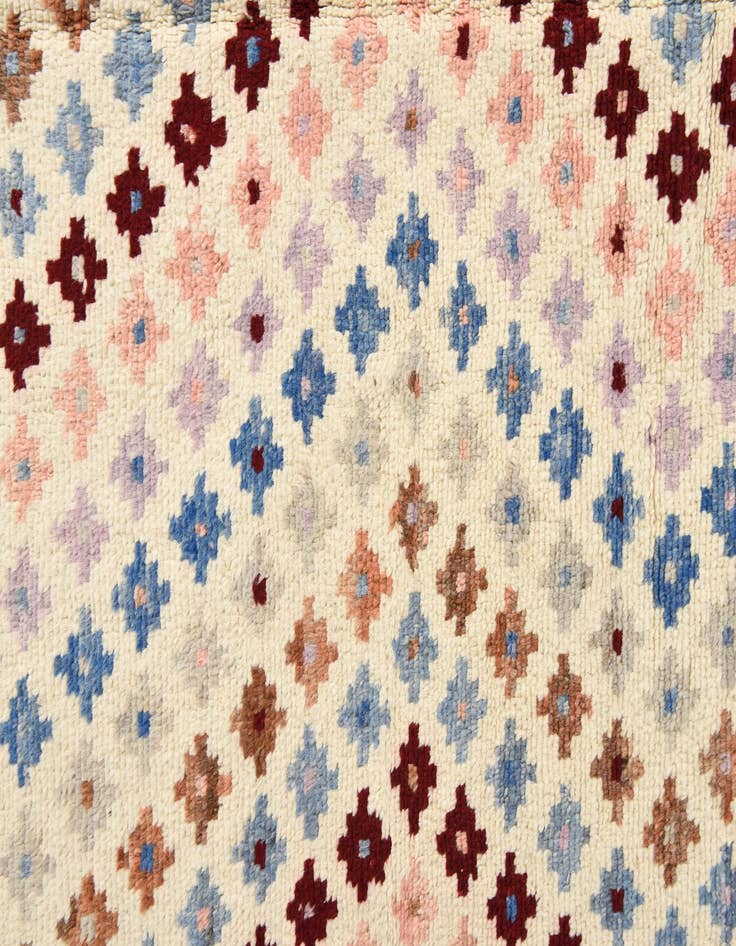 Detail image of  5' 4 x 8'  Hand Knotted Balouch Wool Rug