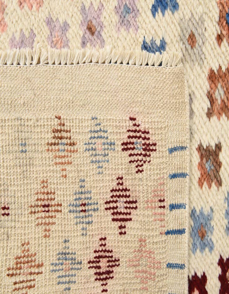 Detail image of  5' 4 x 8'  Hand Knotted Balouch Wool Rug