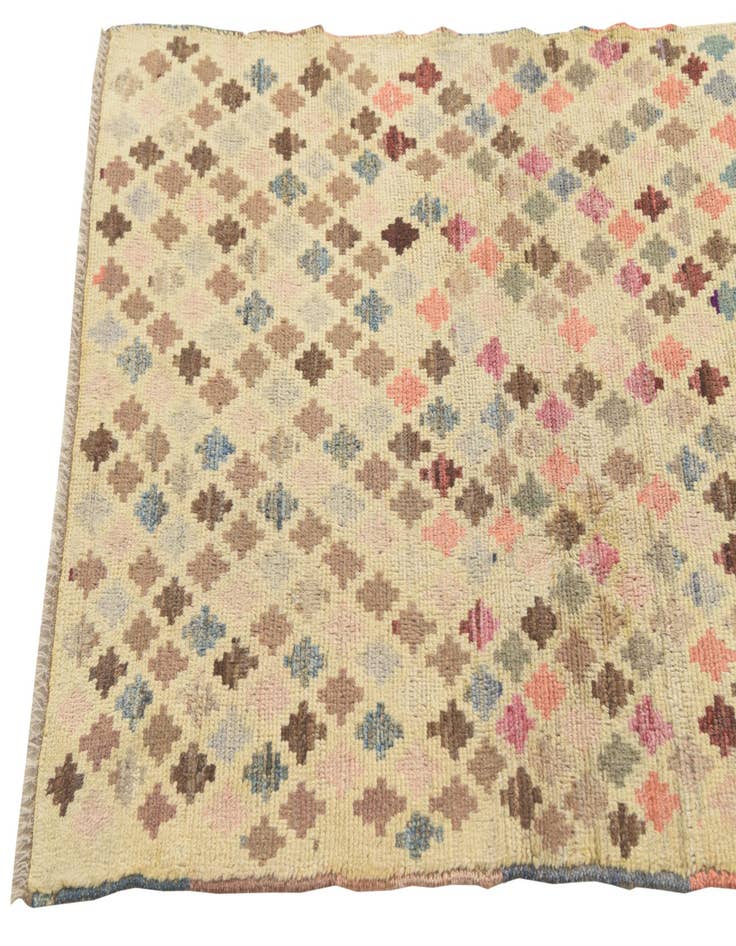 Detail image of  3' x 4' 8  Hand Knotted Balouch Wool Rug