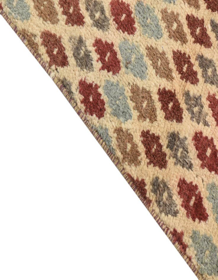 Detail image of  2' 7 x 4' 5  Hand Knotted Balouch Wool Rug