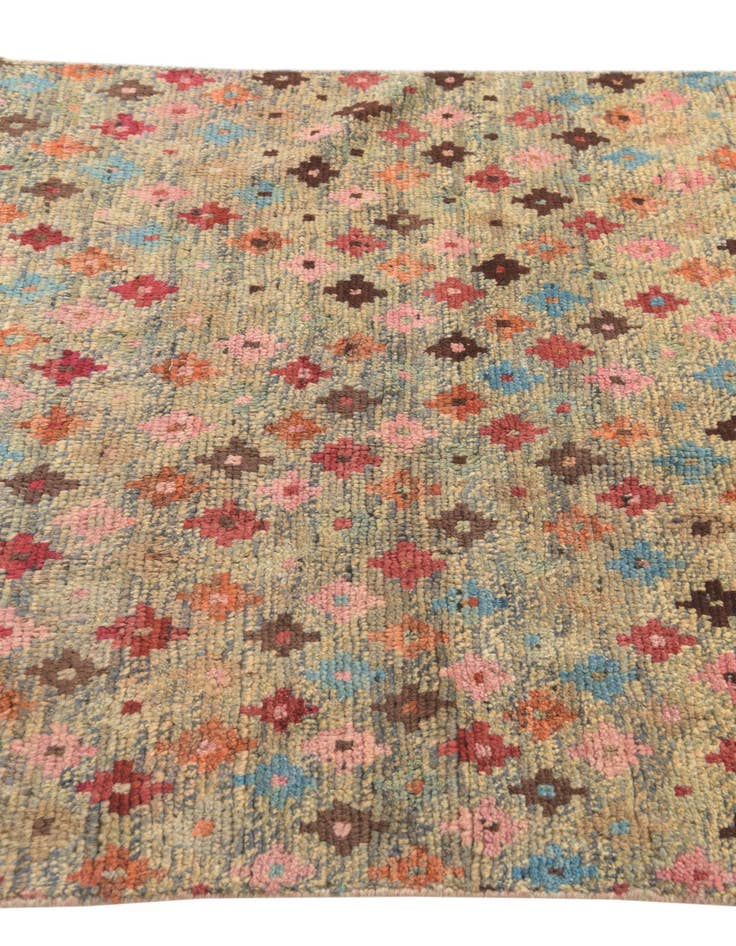 Detail image of  4' x 6' 1  Hand Knotted Balouch Wool Rug