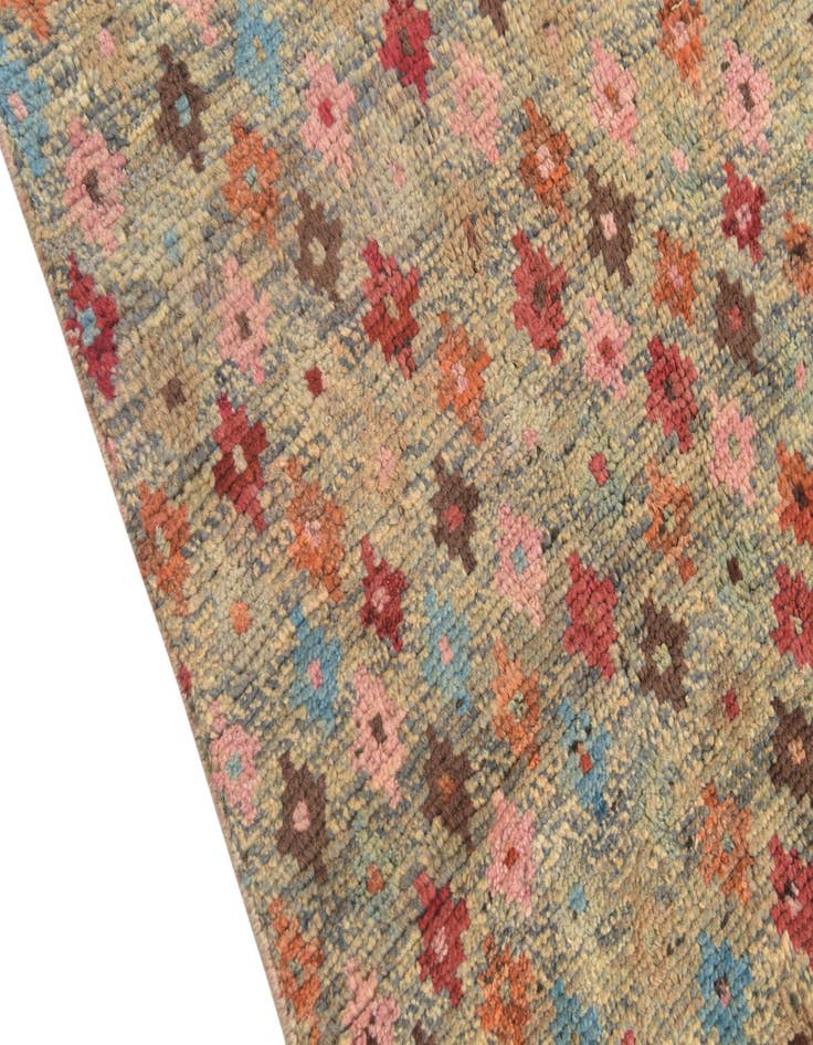 Detail image of  4' x 6' 1  Hand Knotted Balouch Wool Rug