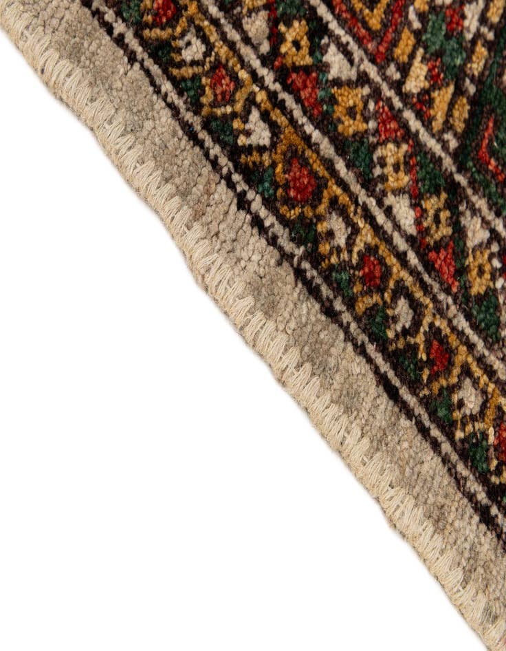 Detail image of  6' 6 x 9' 5  Hand Knotted Balouch Persian Wool Rug