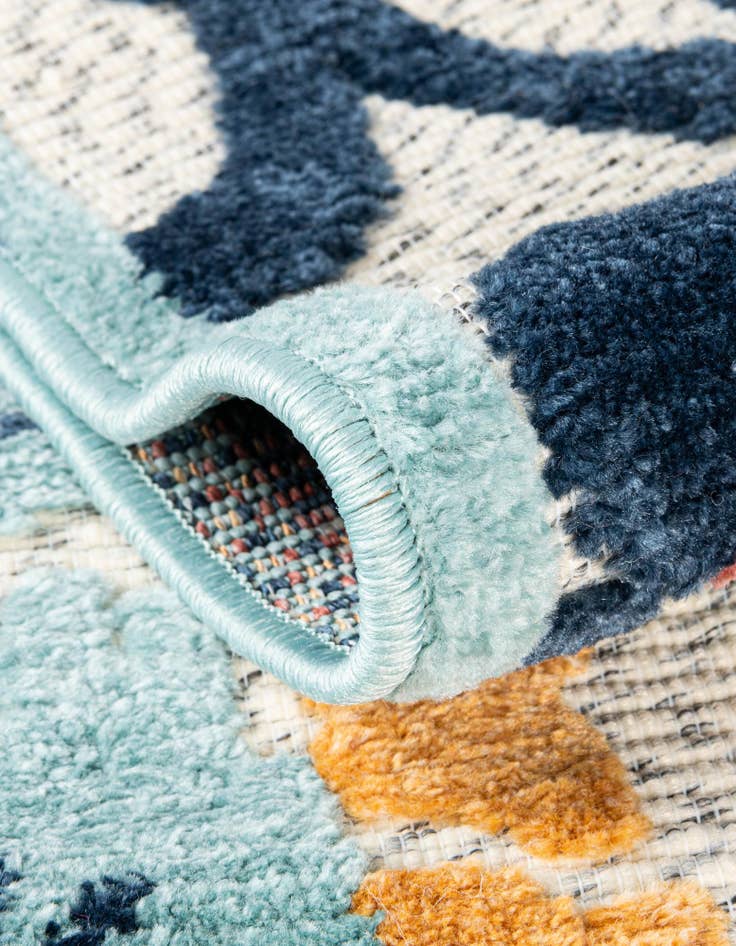 Detail image of  6' x 9'  Washable Belize Indoor / Outdoor Rug