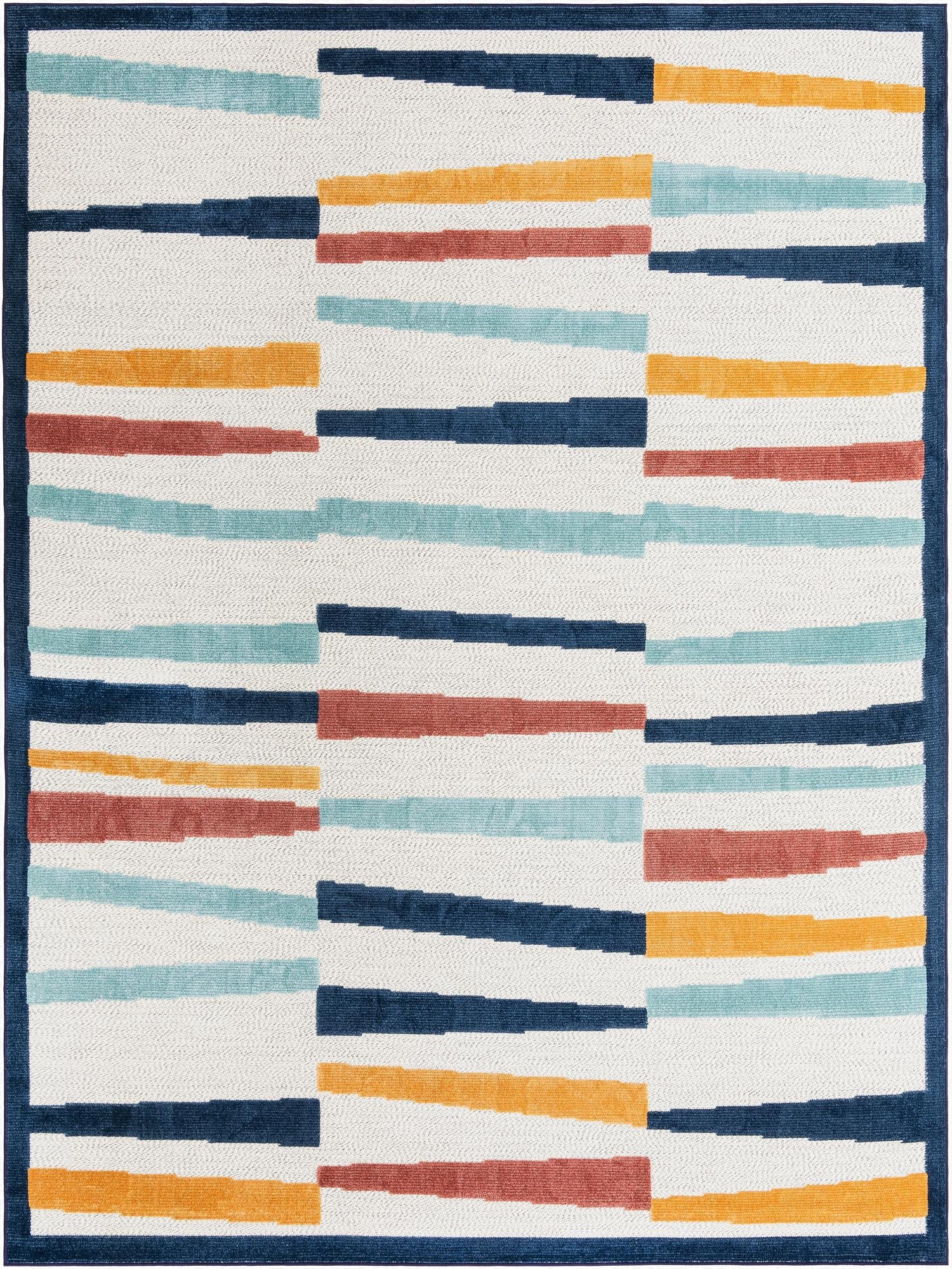  9' x 12'  Washable Belize Indoor / Outdoor Rug