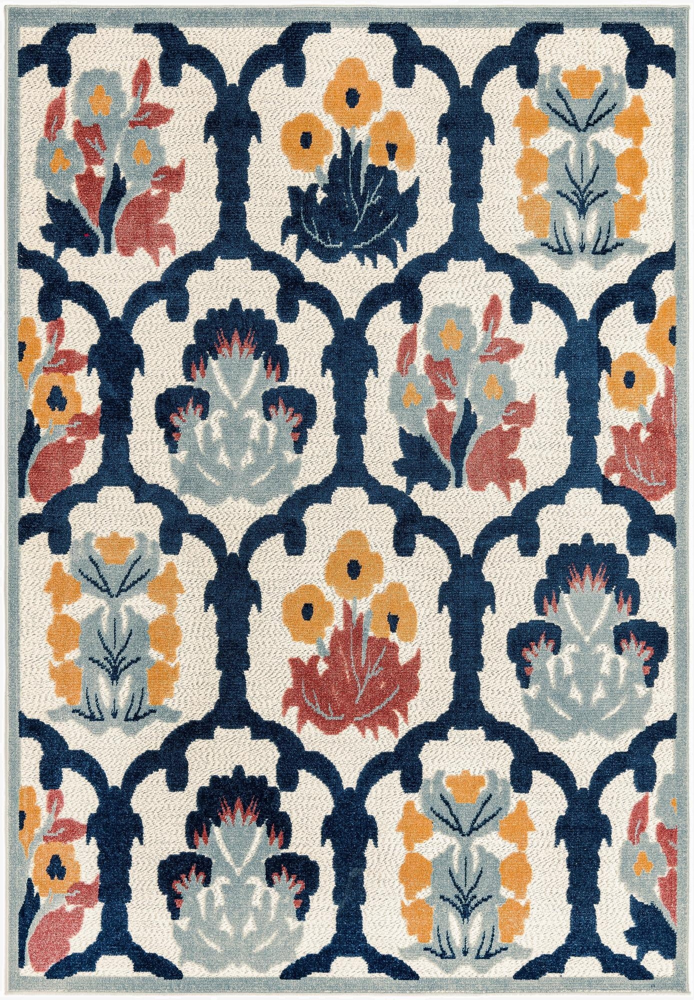  6' x 9'  Washable Belize Indoor / Outdoor Rug