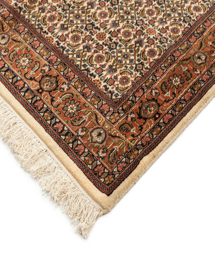 Detail image of  4' 9 x 6' 4  Hand Knotted Bidjar Oriental Wool Rug