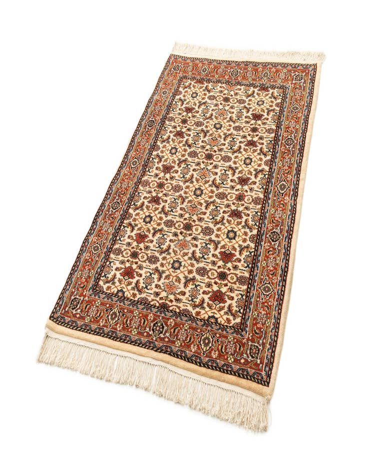 Detail image of  4' x 6'  Hand Knotted Bidjar Wool Rug