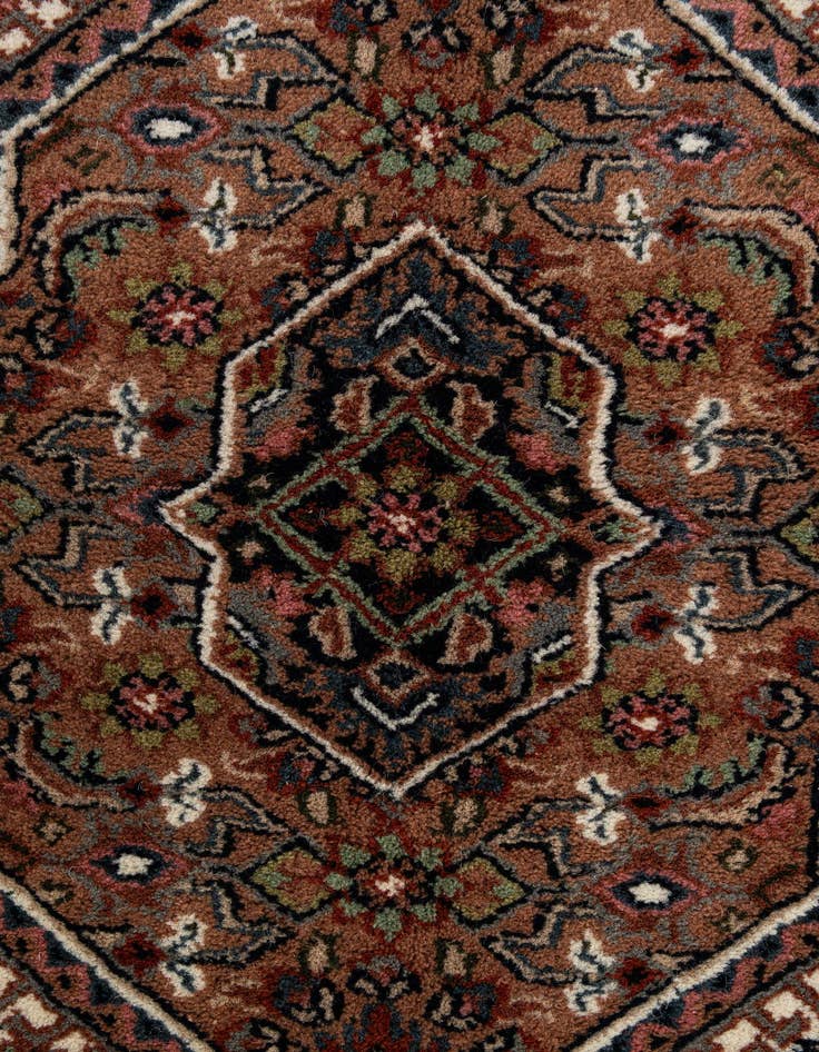 Detail image of  5' 8 x 7' 10  Hand Knotted Bidjar Wool Rug