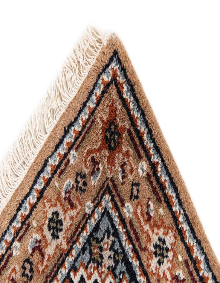 Detail image of  2' 5 x 4' 7  Hand Knotted Bidjar Oriental Wool Rug