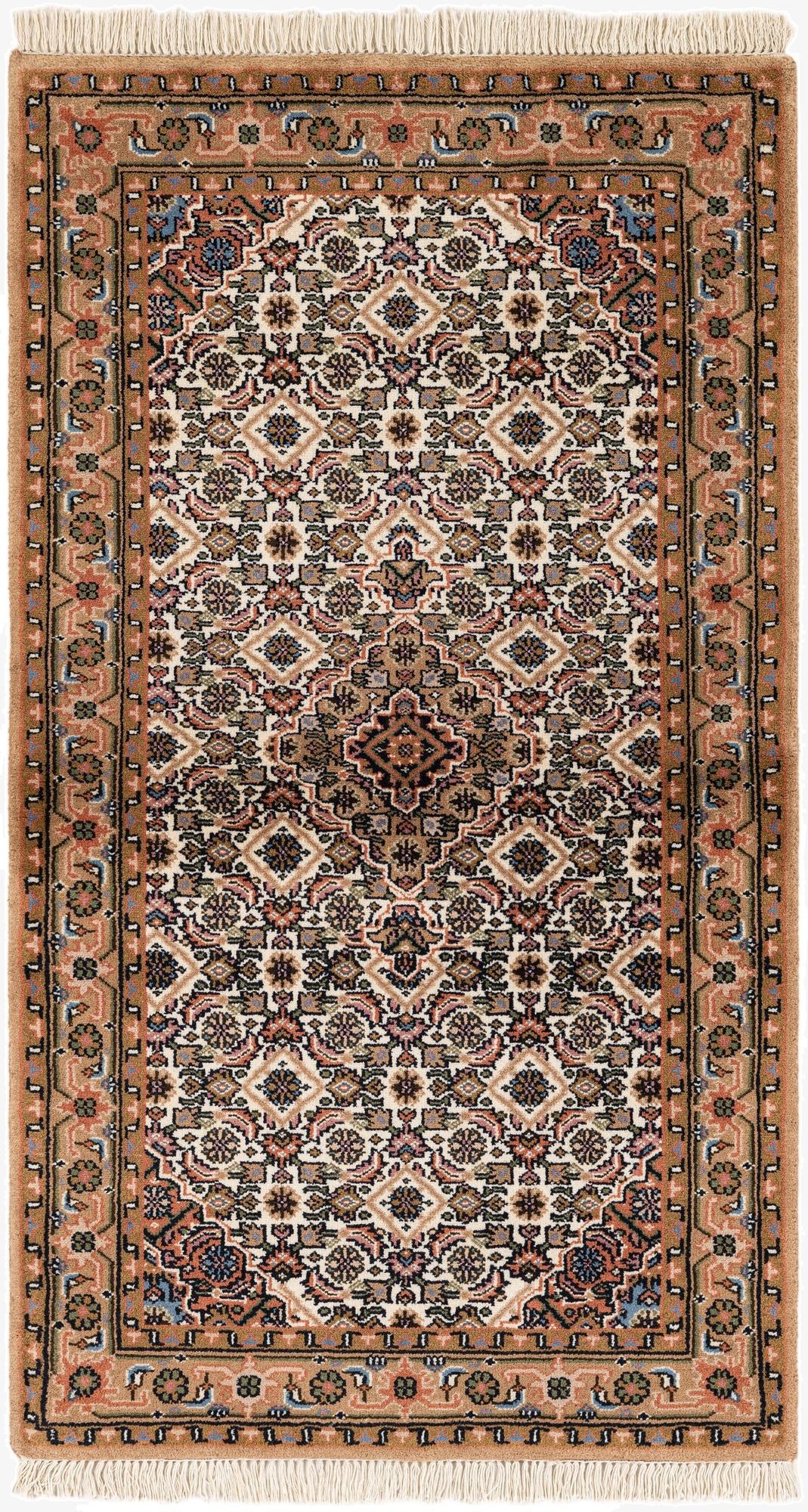  3' x 5' 5  Hand Knotted Bidjar Wool Rug