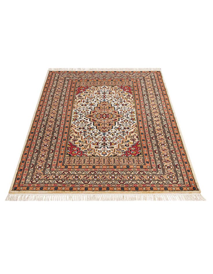 Detail image of  4' x 6'  Hand Knotted Bokhara Oriental Rug