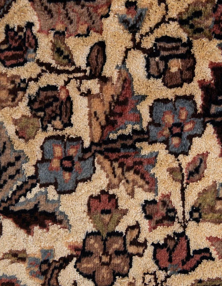 Detail image of  4' 1 x 6' 1  Hand Knotted Bokhara Oriental Rug