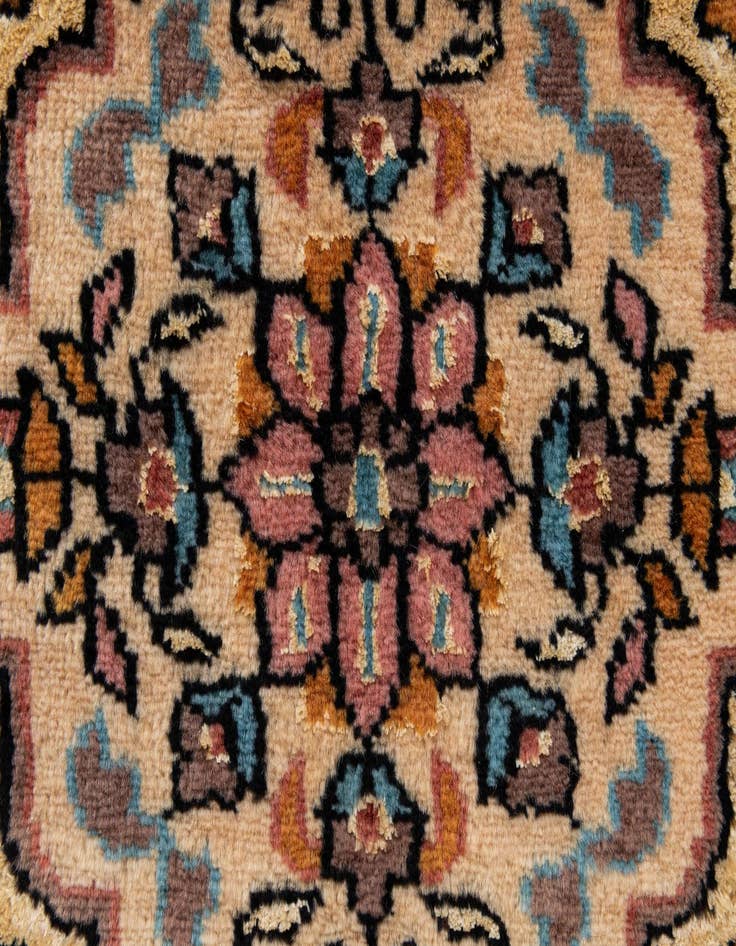 Detail image of  2' 7 x 4'  Hand Knotted Bokhara Oriental Rug