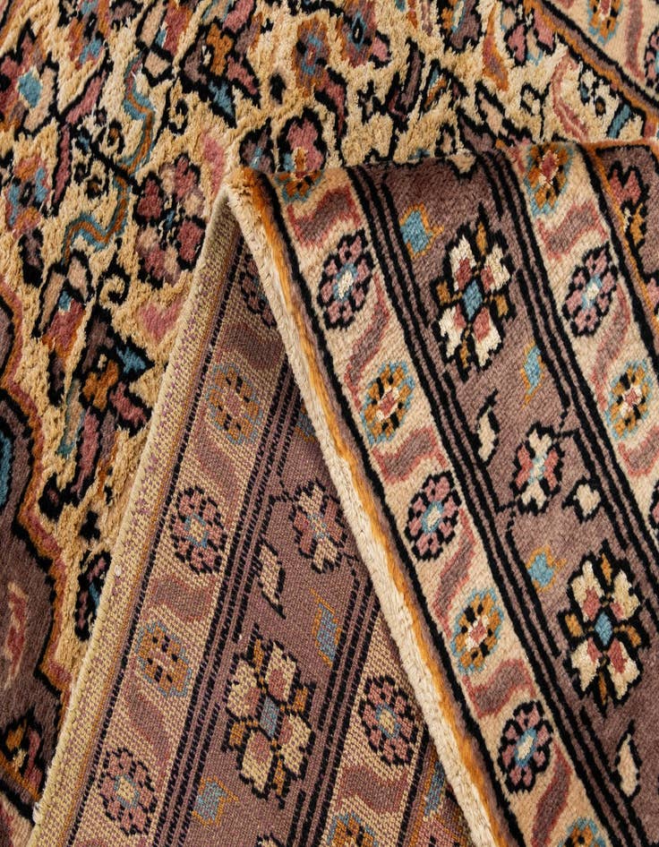 Detail image of  2' 7 x 4'  Hand Knotted Bokhara Oriental Rug