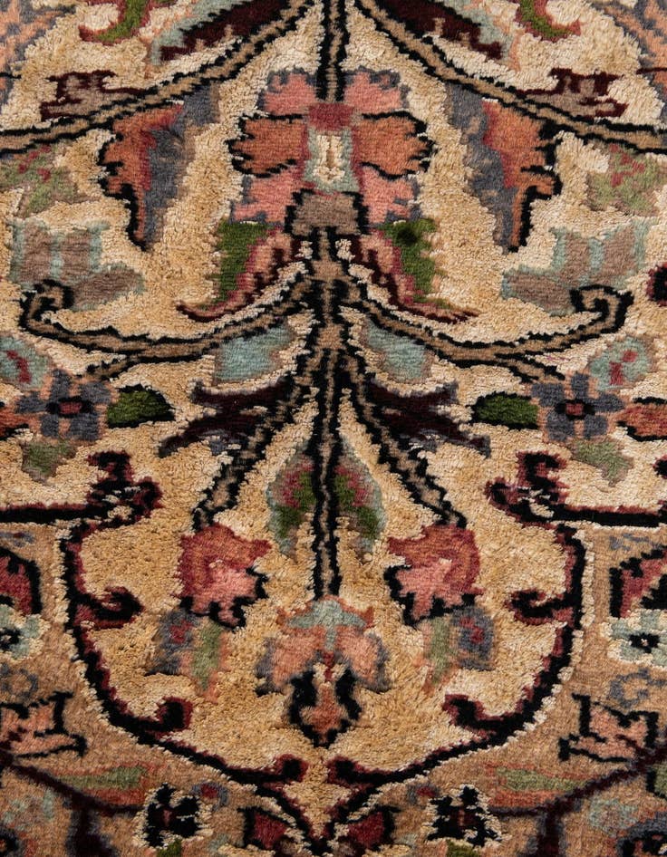 Detail image of  3' 2 x 5' 3  Hand Knotted Bokhara Oriental Rug