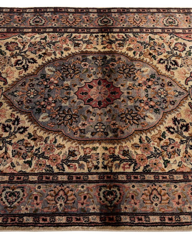 Detail image of  3' 2 x 4' 9  Hand Knotted Bokhara Oriental Rug