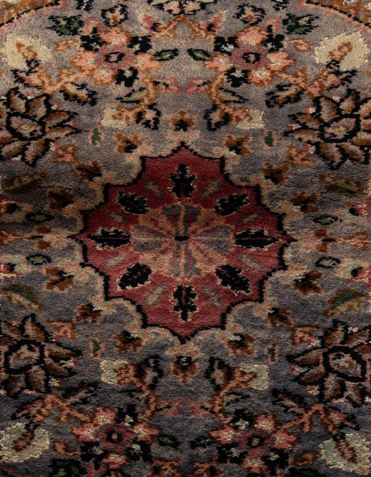 Detail image of  3' 2 x 4' 9  Hand Knotted Bokhara Oriental Rug