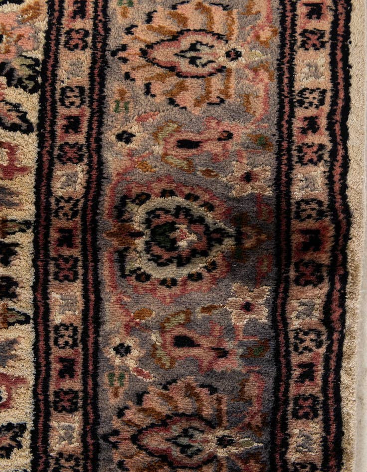 Detail image of  3' 2 x 4' 9  Hand Knotted Bokhara Oriental Rug